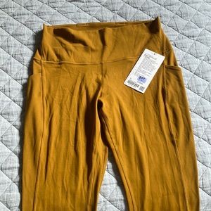 NWT Lululemon Align Leggings 25”, Size 12